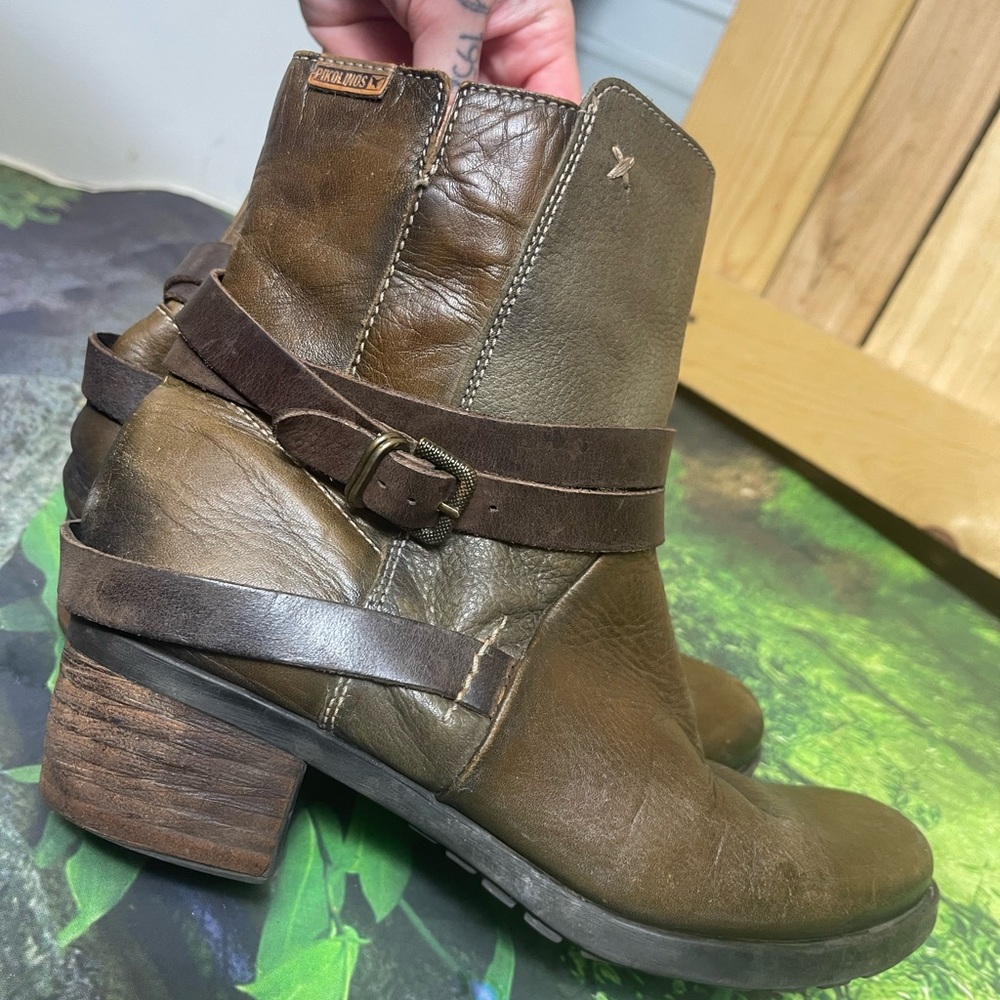 PIKOLINOS Brown Ankle Boots - Picture 7 of 11